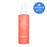 Pacifica Beauty, Glow Baby Brightening SPF 45 Makeup Setting Spray, Broad Spectrum UVA/UVB Protection, Blue Light Protection, Non-Greasy, Face Sunscreen, Sets Makeup, Makeup Primer, Vegan Formula