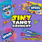 NERDS Rope, Candy, Rainbow, Crunchy and Gummy, Back To School Sweet Treat, 0.92 oz