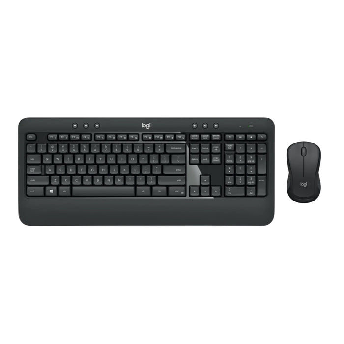 Logitech MK540 Advanced Wireless Keyboard and Mouse Combo for Windows, 2.4 GHz Unifying USB-Receiver, Multimedia Hotkeys, 3-Year Battery Life, for PC, Laptop