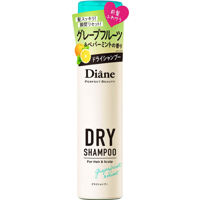 DIANE Dry Shampoo (Waterless Shampoo), Grapefruit & Peppermint Scent, Diane Perfect Beauty, 3.3 oz (95 g)