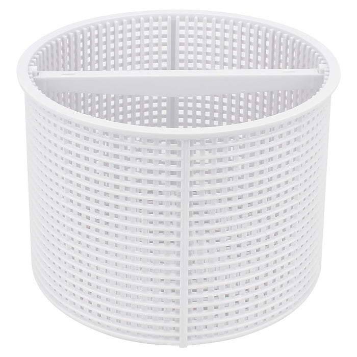 MREEGS SPX1082CA 7" Pool Skimmer Basket Replacement Parts for Hayward and Aladdin B-152 Skimmer Models, SP1082 SP1083 SP1084 1085 1086 SP1075 1075T 1076 1077 Skimmers Basket - White