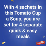 BATCHELORS Cup a Soup Tomato 4 Sachets 93g (4 Pack)