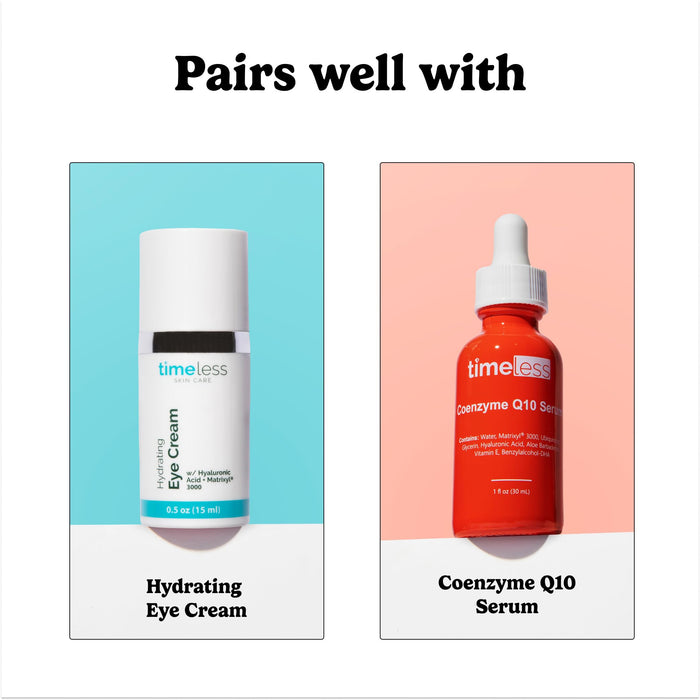 Timeless Skin Care Vitamin C Serum with Vitamin E & Ferulic Acid - Brightening Serum - for Oily & Dry Skin - Fragrance-Free - Pouches