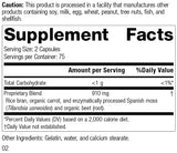 Standard Process Zymex Capsules - Whole Food Digestion and Digestive Health with Rice Bran, Spanish Moss, and Beet Root - 150 Capsules