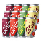 Ghia Non-Alcoholic Le Spritz Combo Variety Pack, 8 Fl Oz (12-Pack) | Mocktail & Cocktail Mixer, Zero Proof Sparkling Apéritif with Soothing Herbal Extracts | No Added Sugar, No Artificial Flavors, Caffeine-Free