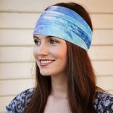 Tobeffect Wide Headbands for Women, Tie Dye Extra Large Turban Headband Boho Hairband Hair Twisted Knot Accessories, 6 Pack