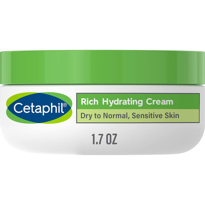 Cetaphil Rich Night Cream 48g with Hyaluronic Acid Face Normal to Very Dry Skin