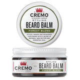 CREMO Styling Beard Balm, Forest Blend, Nourishes, Shapes And Moisturizes All Lengths Of Facial Hair, 2 Ounce (Packaging May Vary)