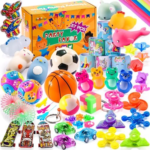 Claw Machine Prizes Toys Refill for Kids, Mini Small Toy Bulk Party Favors Birthday Goodie Bags Stuffers, Pinata Filler Classroom Treasure Chest Prize for Boys Girls Age 3 4 5 6 7 8 10 Year Old