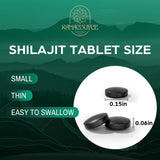 Himalayan Shilajit Tablets – 30,000 mg, Organic with Fulvic Acid & Trace Minerals – 60 Count