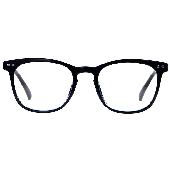 ANDWOOD Blue Light Blocking Glasses Women Men Computer Small Face Frame Bluelight Blocker Teens Square Frame Black