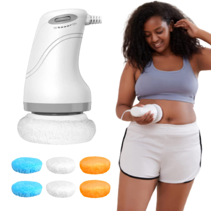 WESLIM Body Sculpting Machine, Cellulite Massager Electric with 6 Washable Pads, Body Massager for Belly/Leg/Arms