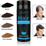 Hair Fibres with Pump Application, Hair Thickening Products for Men Women, Premium Hair Powder, Professional Hair Spray for Thinning Hair & Bald Spots (Light Brown)