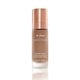 M. Asam MAGIC FINISH Supercharge Serum Foundation Deep Almond (1.01 Fl Oz) - Moisturizing Make Up & Firming Face Serum In One, Anti-aging CC Cream With Optimal Coverage & Hyaluronic Acid