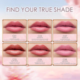 CATKIN Lip Balm Color Tinted Changing Lipstick Ultra Hydrating Lip Moistrurizer Chapstick with Vitamin E Nourishing For Cracked & Dry Lips 0.12 oz C06 CAMELLIA