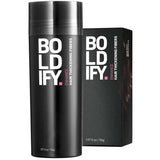 BOLDIFY Hair Fibers (56g) Fill In Fine and Thinning Hair for an Instantly Thicker & Fuller Look - Best Value & Superior Formula -14 Shades for Women & Men - DARK BROWN