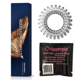 Koleston Perfect 33/0 Intense Dark Brown/Natural Permanent Creme Hair Color 2 Ounce and Goomee Markless Hair Tie Loop (Bundle 2 items)