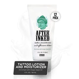 After Inked Tattoo Cream Moisturizing Lotion, 3 Fluid oz Tube (12-Pack)