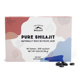 Pure Himalayan Shilajit Dry Drops (90 Tablets - 200mg Each) Maximum Potency Pure Shilajit for Men with 85+ Trace Minerals & Fulvic Acid for Metabolism, Energy & Immune Support