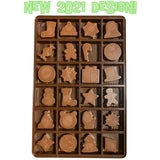 Chocolate Advent Calendar- Allergy Friendly And Vegan - Dairy Free, Nut Free, Peanut Free, Soy Free, Gluten Free