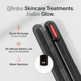 Solawave 4-in-1 Radiant Renewal Wand, Face Skincare Wand with Facial Massager, Facial Wand (Matte Black)