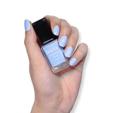 LONDONTOWN Baby Blue Glossy Nail Polish, In the Clouds lakur, Vegan Chip-Resistant Long-Lasting Nail Lacquer, 40 fl oz