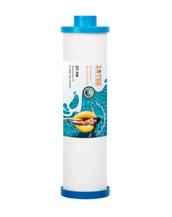 ZOTEE Filbur FC-3128 Spa Filter Disposable Hot Tub Filter with Garden Hose Adapter, Replacement for PPS2100, Darlly PP6903,1 Pack
