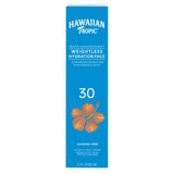 Hawaiian Tropic Weightless Hydration Water Mist for Face SPF 30, 2.1oz | Travel Size SPF Face Mist Hydrating Spray, Non-Comedogenic Sunscreen Facial Mist, Non-Aerosol Sunscreen Spray, 2.1 oz.