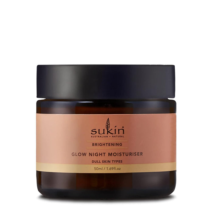 Sukin Brightening Glow Night Moisturizer 1.69 fl oz