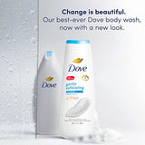 Dove Body Wash Gentle Exfoliating With Sea Minerals 4 Count Instantly Reveals Visibly Smoother Skin Cleanser That Effectively Washes Away Bacteria While Nourishing Your Skin 20 oz