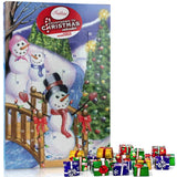 Madelaine Chocolates Christmas By The Creek Countdown Advent Calendar Filled With 24 Premium Milk Chocolates Bite-Sized - 2 Pack of Chocolate 8oz