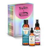 TruSkin x Kylie Skincare Gift Set – With Vitamin C Face Serum 1 fl oz, Soothing Cleansing Milk 4.2 fl oz and Rose Water Spray for Face 4 fl oz – Exclusive Skincare Set by Kylie Cantrall