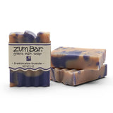 Indigo Wild Zum Bar Goat's Milk Soap - Mother's Day Gift - Frankincense-Lavender - 3 oz (3 Pack)