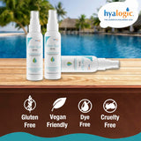 Hyalogic - After Sun Spray - Soothing Hyaluronic Acid and Peppermint Oil - 4oz