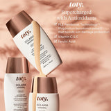 toty - Solaria Mineral SPF 50+ Antioxidant Sunscreen Serum- Mineral Tinted Face Sunscreen- Broad Spectrum- Universal Tint- Ultra Fluid - Water Resistant - By Sofia Vergara 50ml