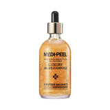 Pure Gold 24K Ampoule 3.38 fl.oz / 100ml | 99.9% 24K Pure Gold All in One Ampoule, 5 Revitalizing Extracts To Minimize Moisture Loss, Brightens | Korean Skincare, For All Skin Types