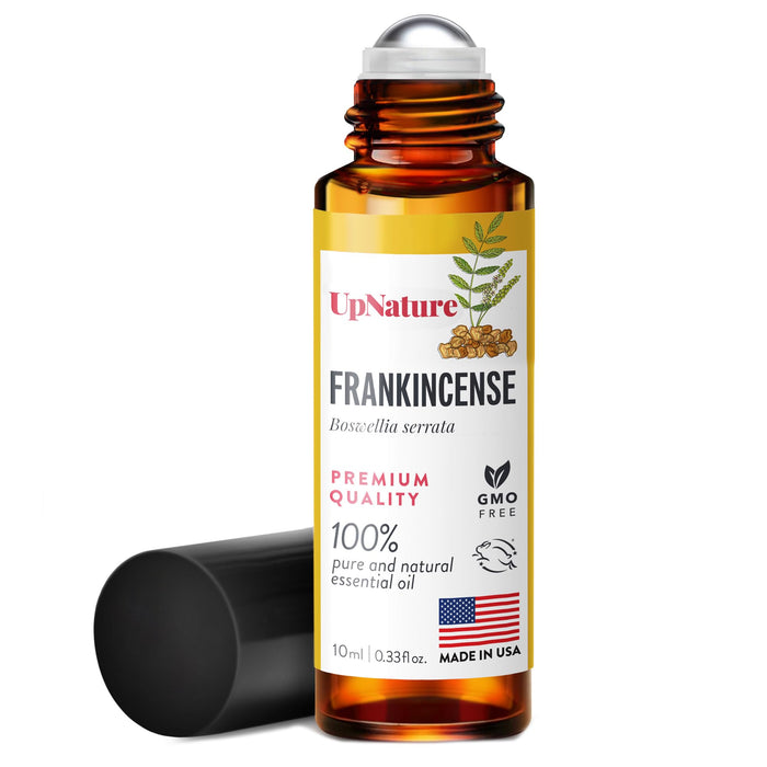 UpNature Frankincense Essential Oil Roll On - 100% Pure Frankincense Oil for Face & Skin