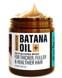 Roasted Batana Oil + Nourishing Hair Mask - Get Fuller, Healthier Hair - With Essential Oils & Botanicals - Hair Strength & Resilience