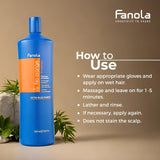 Fanola No Orange Shampoo With Blue Pigments To Eliminate Unwanted Orange Brassy Tones In Lightened Brunettes and Brown Hair 33.8oz (2 Pack)