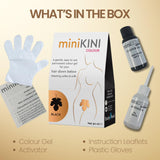 MiniKINI Colour - Organic color for Bikini Hair Black