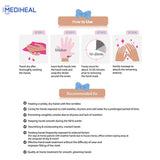 Mediheal Theraffin Hand Mask 10 Pairs, Exfoliating Glove with Shea Butter, Argan Oil, and Ceramide, Deep Exfoliating Gloves for Cracked Hands Repair and Instant Moisturization