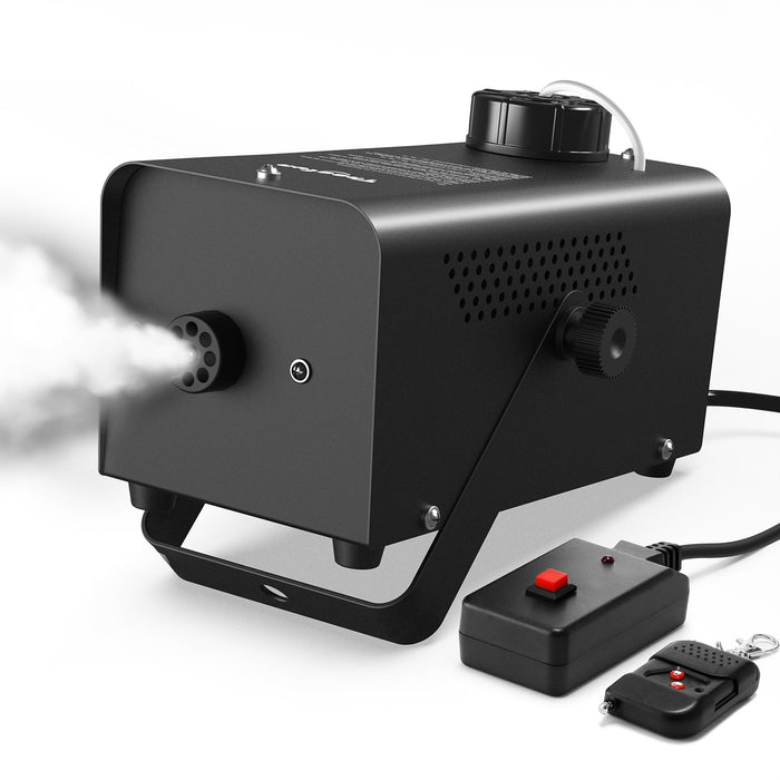 Theefun Fog Machine 2000CFM Smoke Machine with Wired and Wirelss Remote Control 400W Halloween Fog Machine with Handle for Christmas Wedding Party and Stage Effect