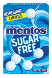 Mentos Sugar Free Peppermint Chews, 45 g (Pack of 10)