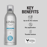 Kenra Dry Volume Burst 3 | Instant Volume Hairspray | Soft Hold Volumizing Spray | Dry Application | All Hair Types | 7.5 oz