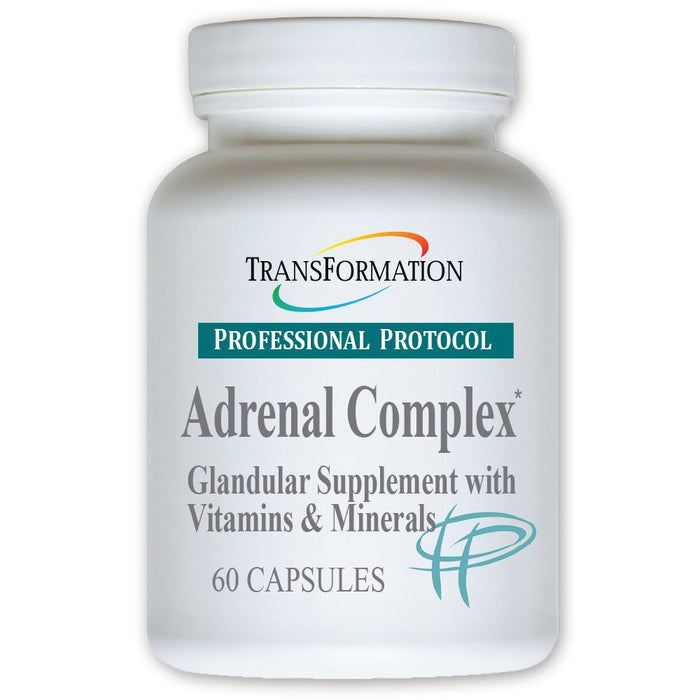 Transformation Enzymes Adrenal Complex - 60 Capsules - Synergistic Formulation of Herbs and Vitamins to Support a Healthy Endocrine System