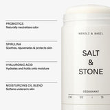 SALT & STONE Natural Deodorant - Neroli & Shiso Leaf | Extra Strength Natural Deodorant for Women & Men | Aluminum Free with Probiotics, Seaweed Extracts & Shea Butter (2.6 oz)