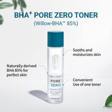 [Be The Skin] BHA+ Pore Zero Toner 5.07 fl oz / 150 ml | Facial Toner for Pore Care and Acne Skin with moisturizing Properties | for Acne-Prone and Oily Skin