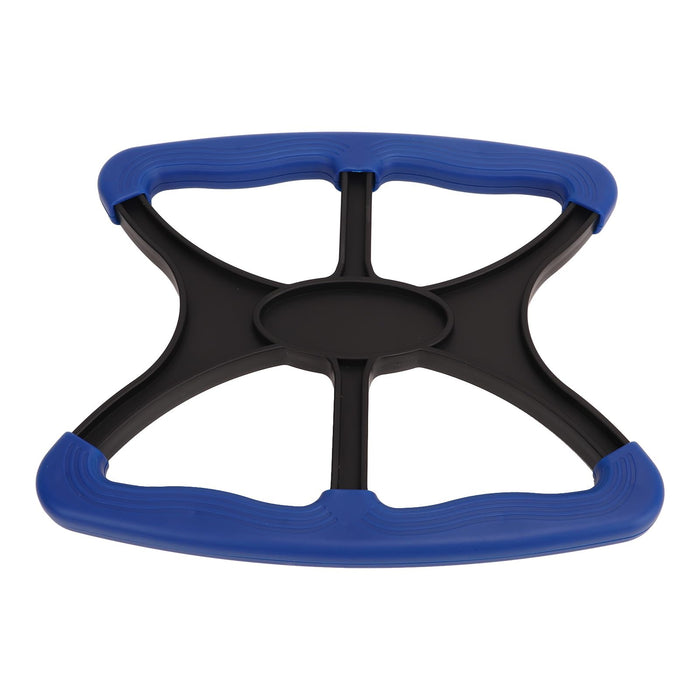 Lift Assists Standing Aid-Handicap Bar with No-Slip Grip Handles, Portable Lift Aid for Handicapped, Blue with Rubber Grip Handicap Bar Lift Aid to Transfer Elderly Senior Bariatric