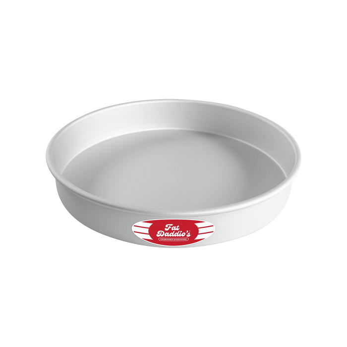 Fat Daddio's Round Cake Pan, 13 x 2 Inch, Silver
