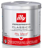 illy iperEspresso Capsules Medium Roasted Coffee, 5-Ounce, 21-Count Capsules per Can, 2 Pack